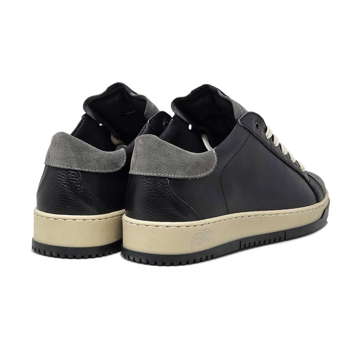Paul black — Sneaker in pelle