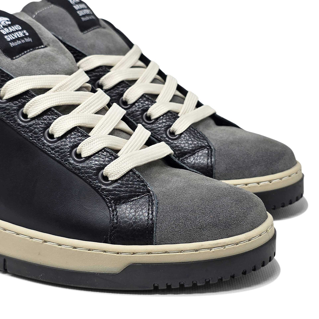 Paul black — Sneaker in pelle