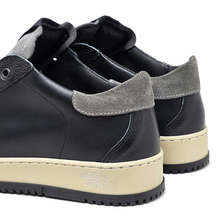 Paul black — Sneaker in pelle