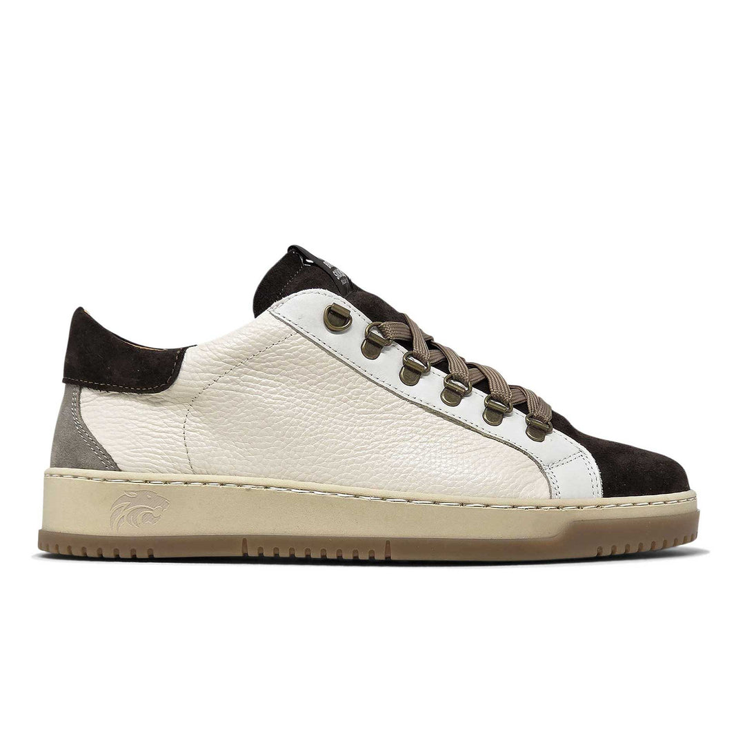 Paul star — Sneaker in pelle latte