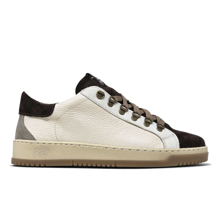 Paul star — Sneaker in pelle latte