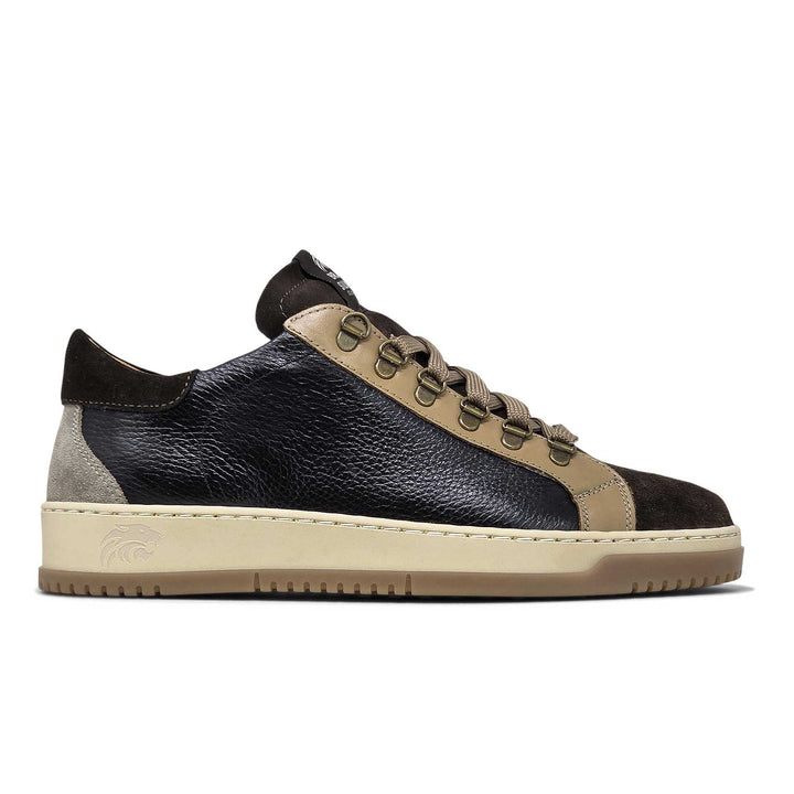 Paul star — Sneaker in pelle nera