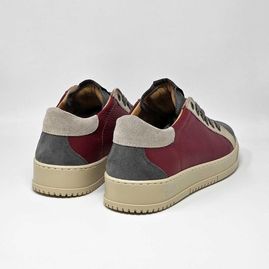 PAUL PELLE BORDEAUX GRIGIO BEIGE