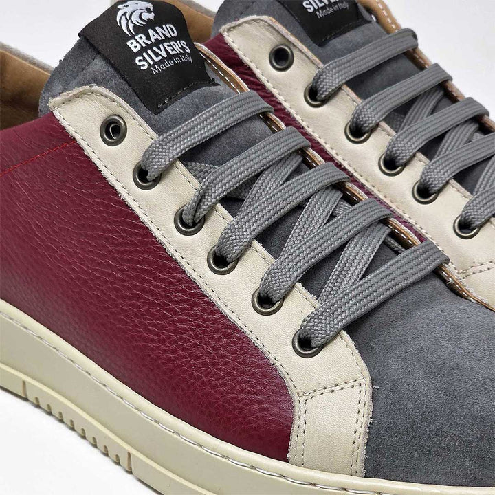 PAUL PELLE BORDEAUX GRIGIO BEIGE