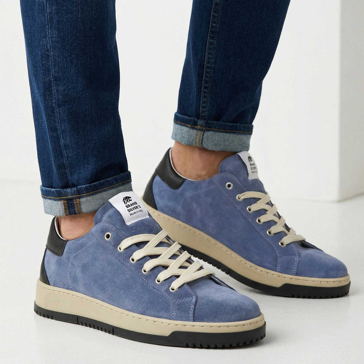 PAUL STAR CAMOSCIO JEANS CHIARO PELLE NERO