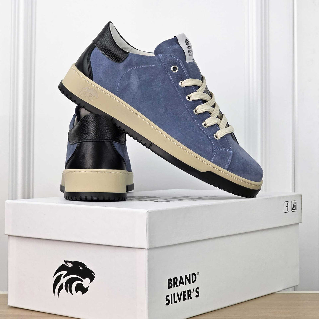 PAUL STAR CAMOSCIO JEANS CHIARO PELLE NERO