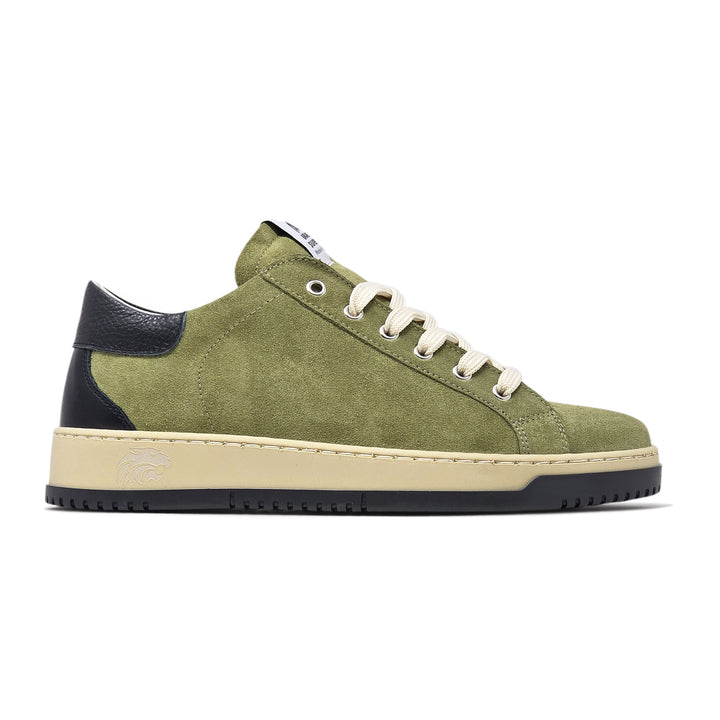 PAUL STAR CAMOSCIO VERDE KIWI PELLE NERO