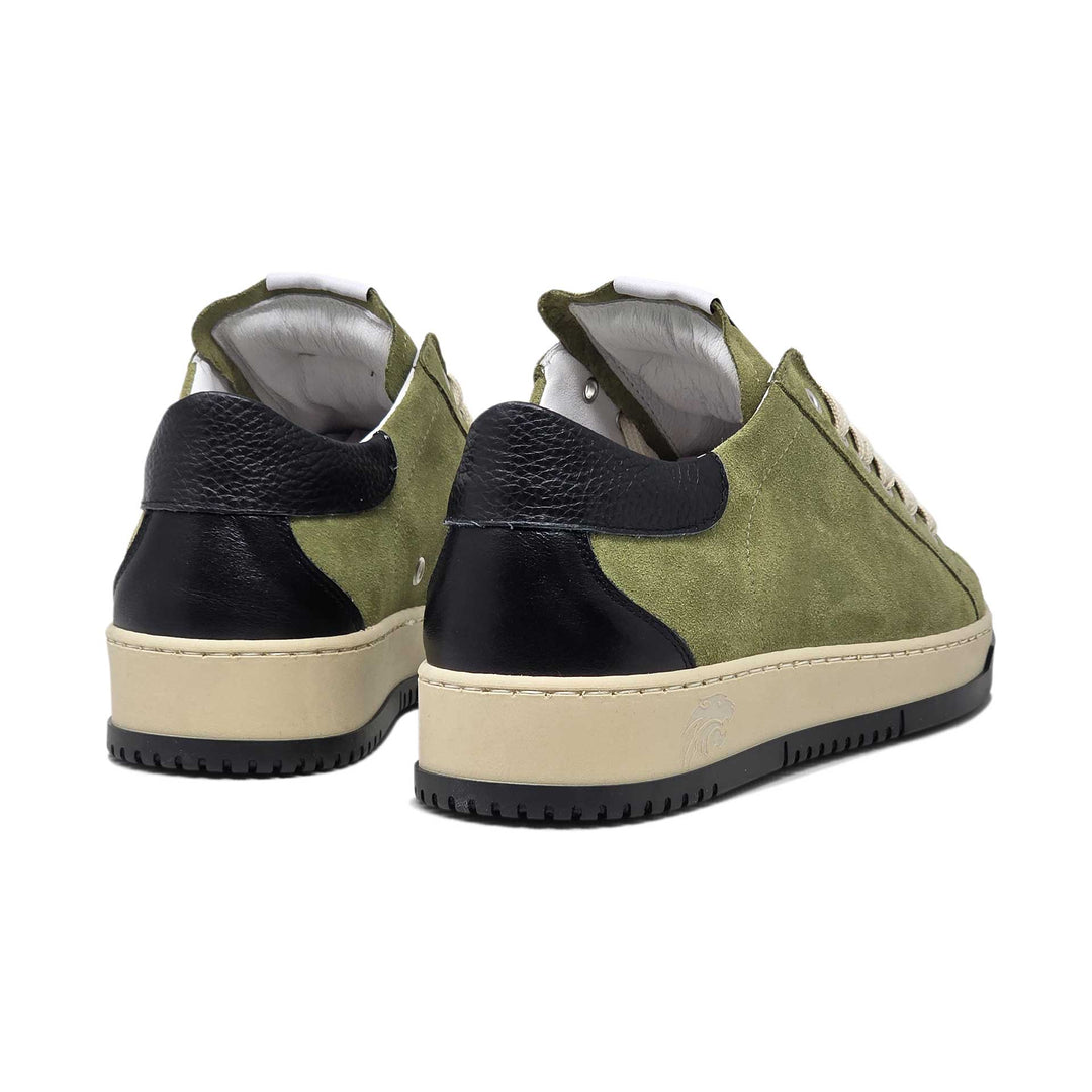 PAUL STAR CAMOSCIO VERDE KIWI PELLE NERO