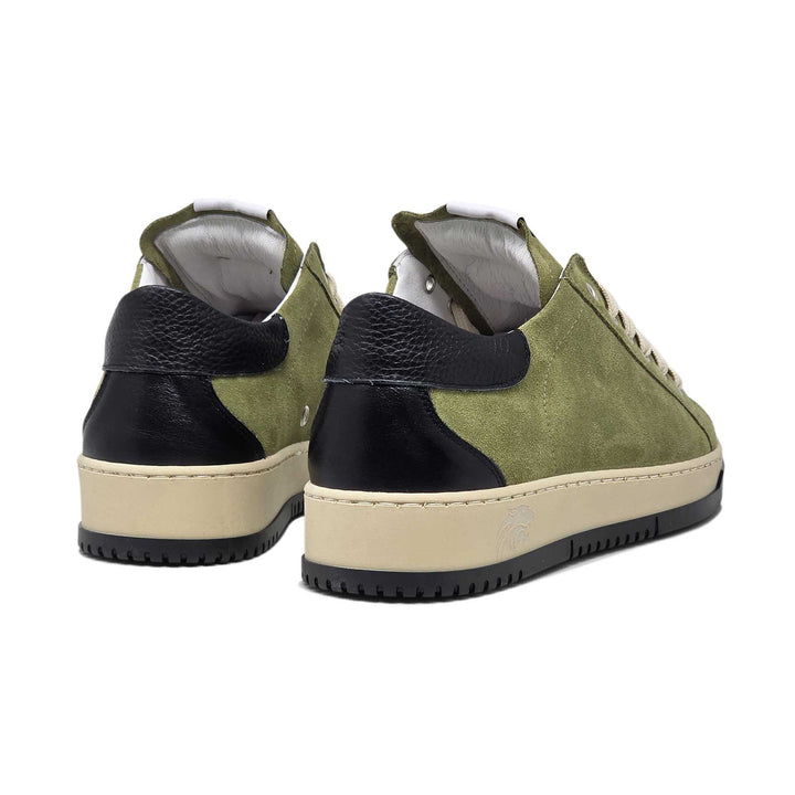 PAUL STAR CAMOSCIO VERDE KIWI PELLE NERO
