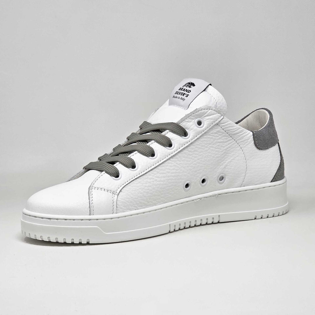PAUL PELLE BIANCA CAMOSCIO GRIGIO