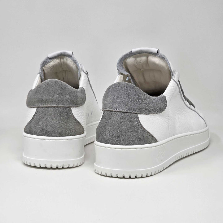 PAUL PELLE BIANCA CAMOSCIO GRIGIO