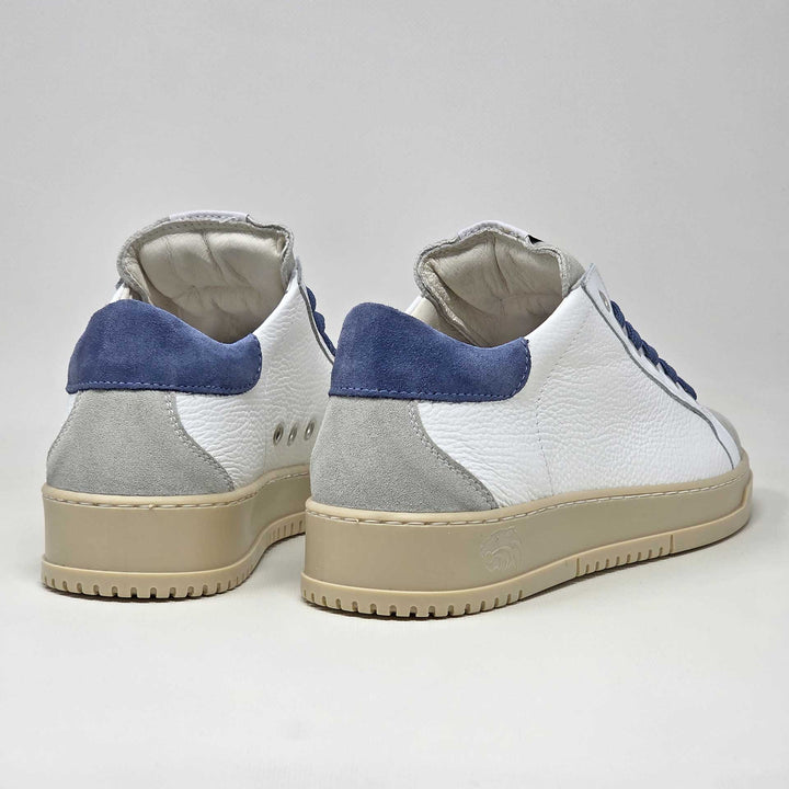 PAUL PELLE BIANCO CAMOSCIO JEANS