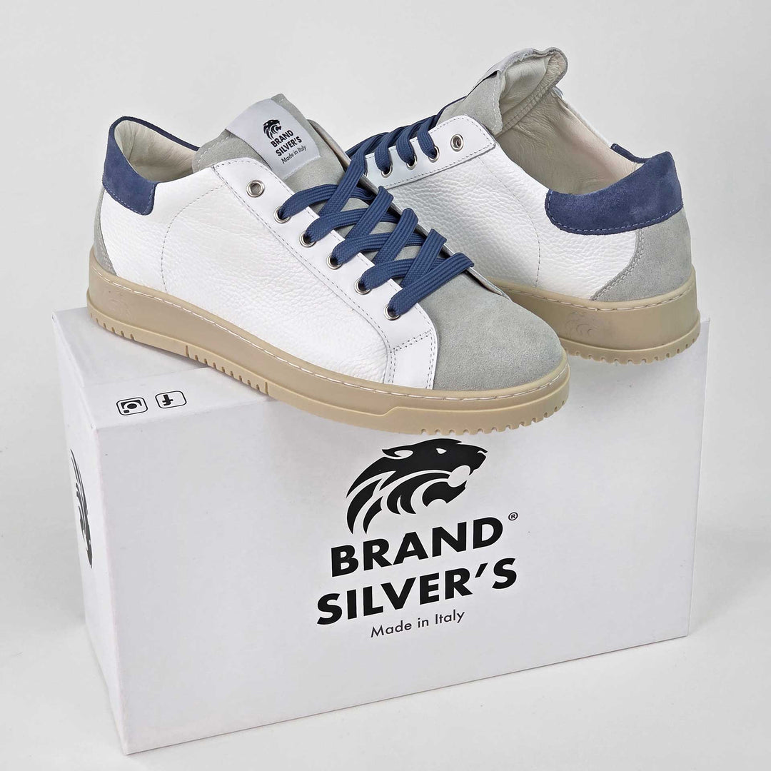 PAUL PELLE BIANCO CAMOSCIO JEANS