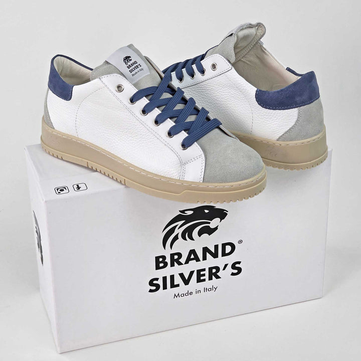 PAUL PELLE BIANCO CAMOSCIO JEANS