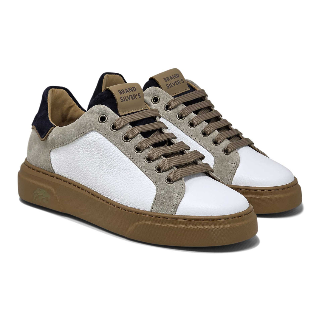 Siena — Sneaker in pelle bianca
