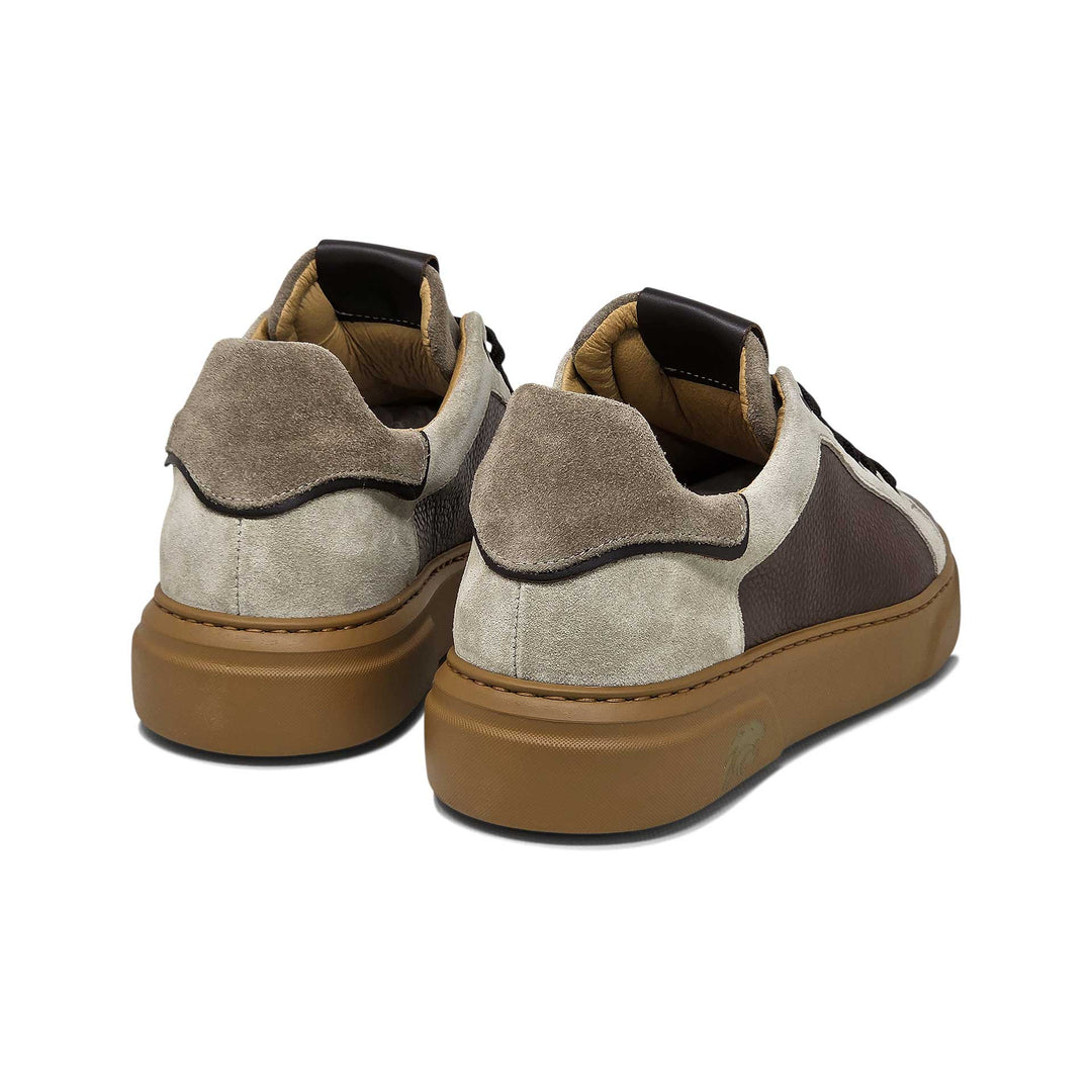 Siena — Sneaker in pelle castagna