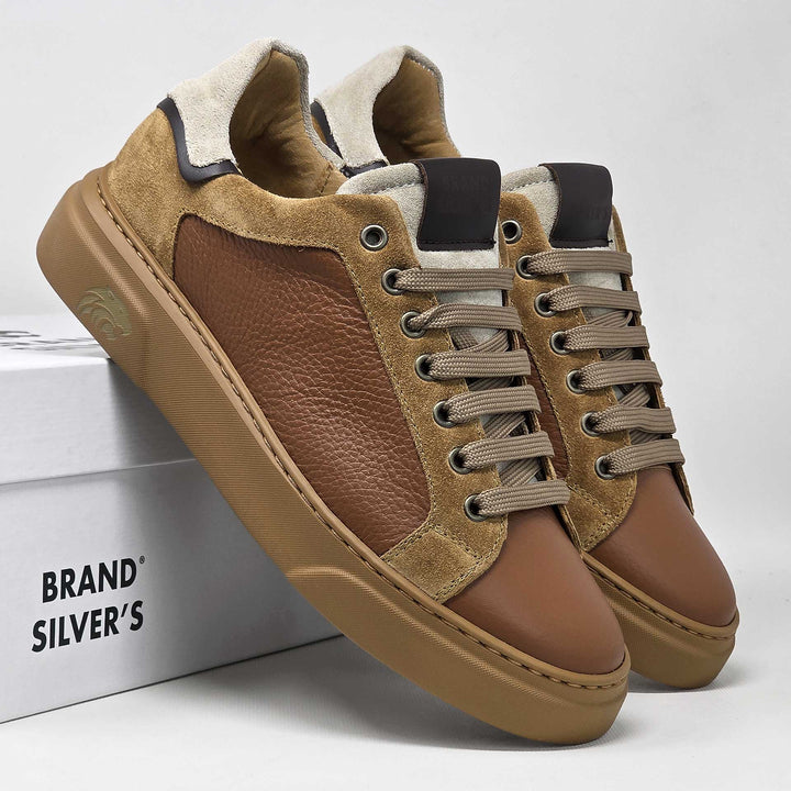 Siena — Sneaker in pelle cuoio
