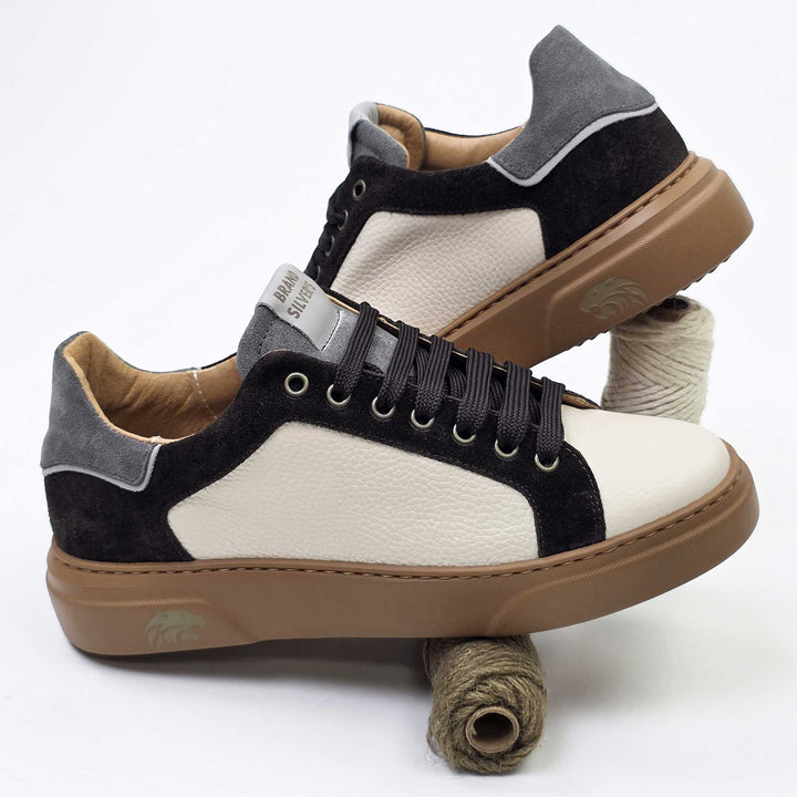 Siena — Milk leather sneaker