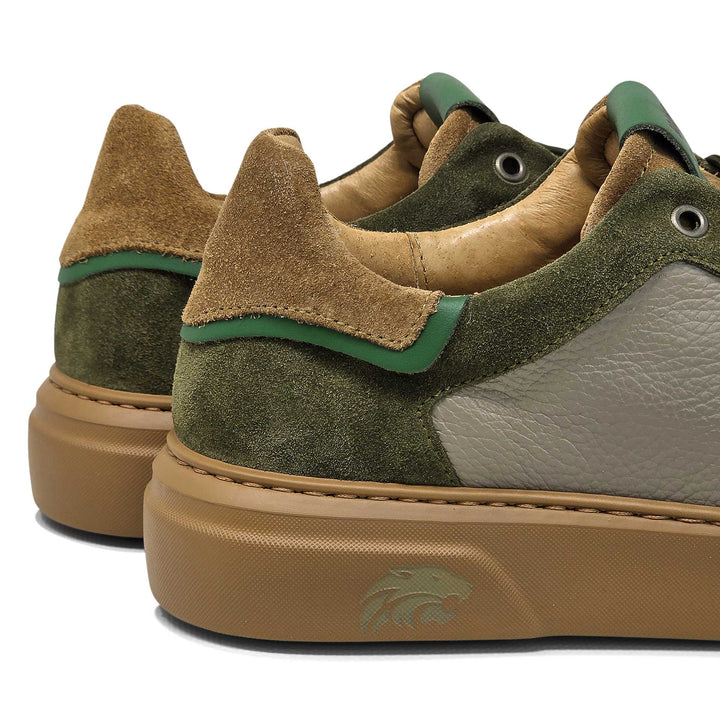 Siena — Sneaker in pelle taupe