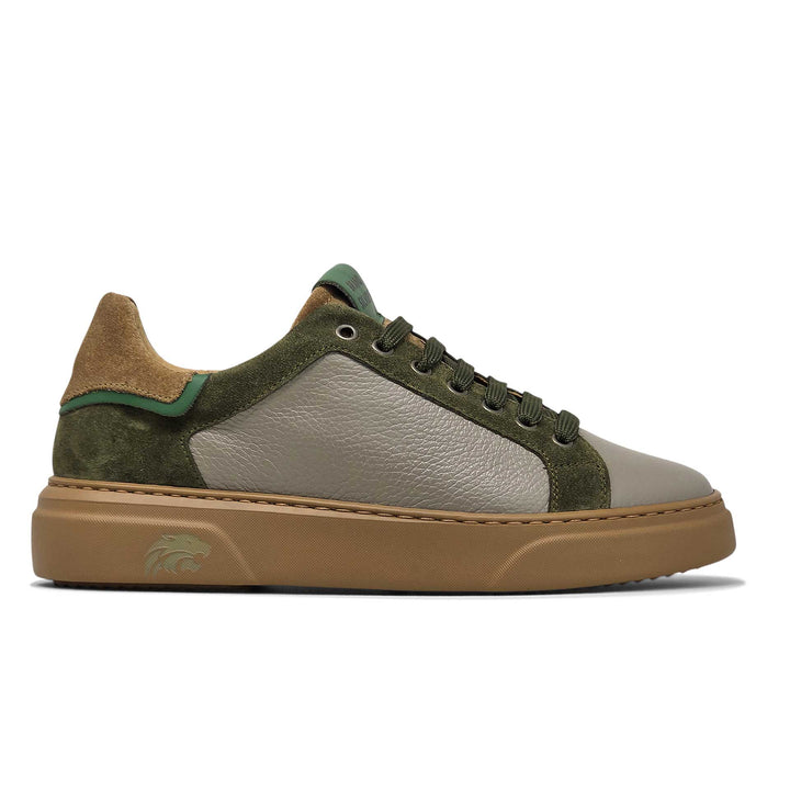 Siena — Sneaker in pelle taupe