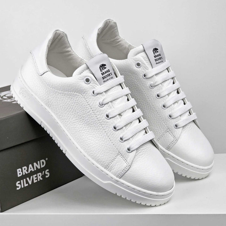 VALENCIA IN MILK GREY BROWN LEATHER