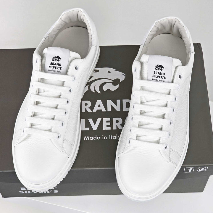 VALENCIA IN MILK GREY BROWN LEATHER