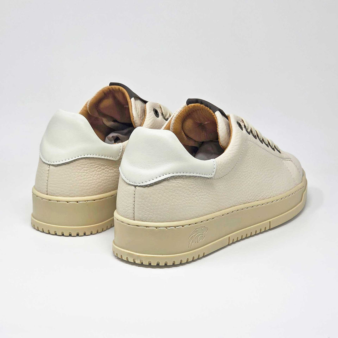 VALENCIA IN MILK GREY BROWN LEATHER