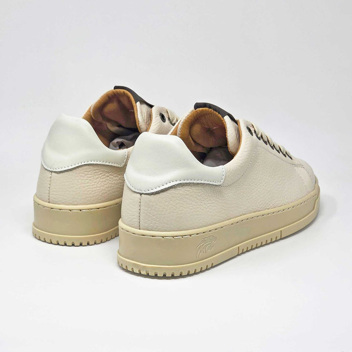 VALENCIA IN MILK GREY BROWN LEATHER