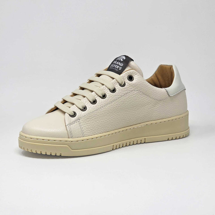 VALENCIA IN MILK GREY BROWN LEATHER