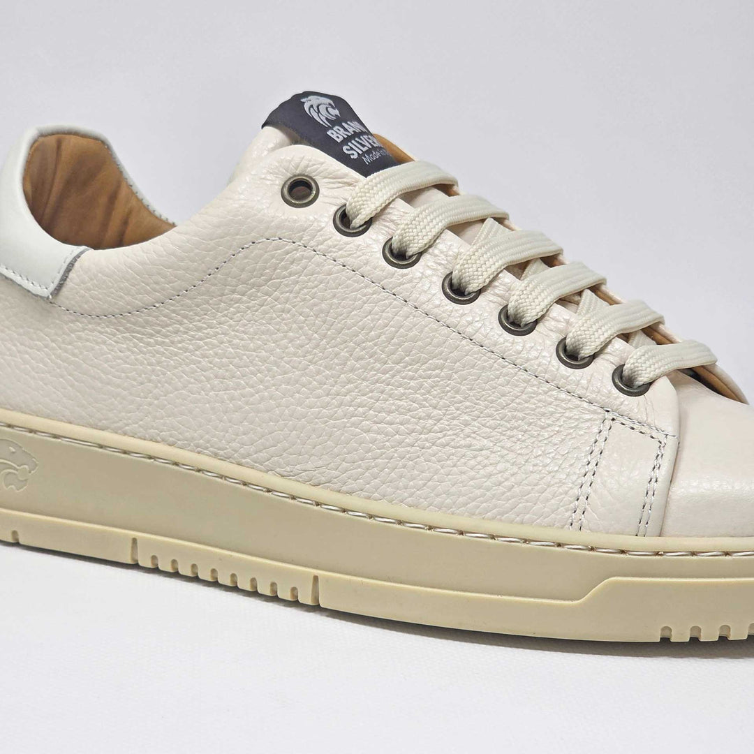 VALENCIA IN MILK GREY BROWN LEATHER