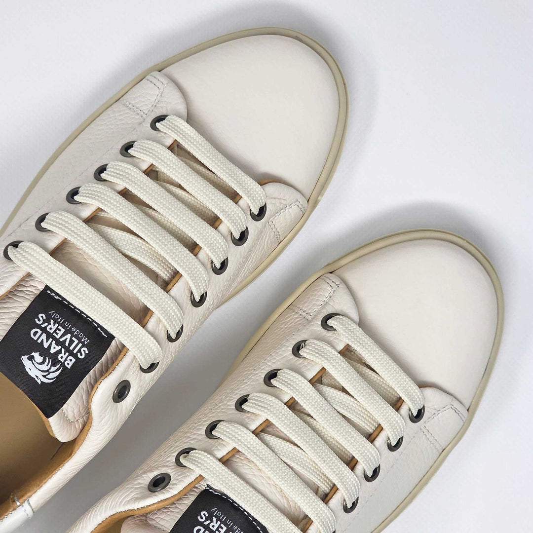 VALENCIA IN MILK GREY BROWN LEATHER