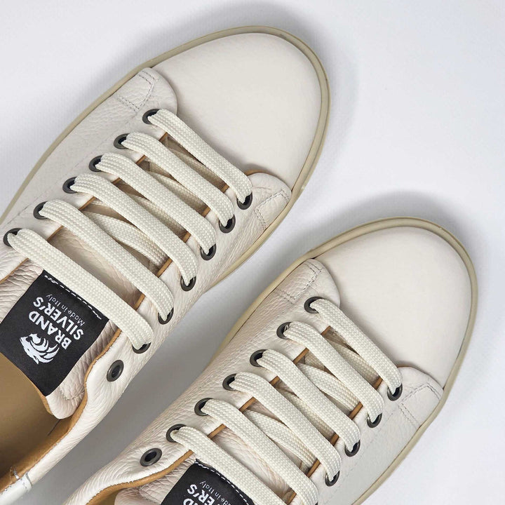 VALENCIA IN MILK GREY BROWN LEATHER