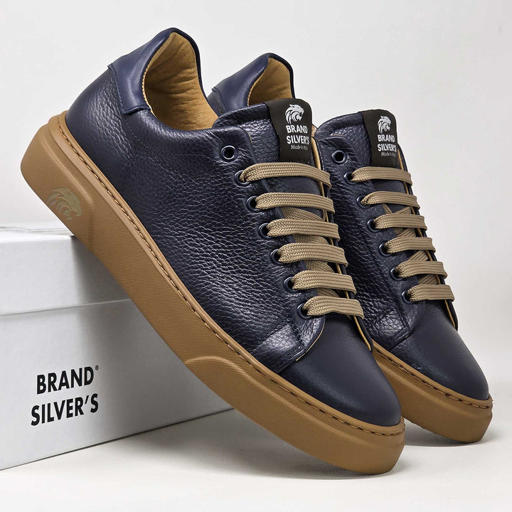Torino ambra — Sneaker in pelle