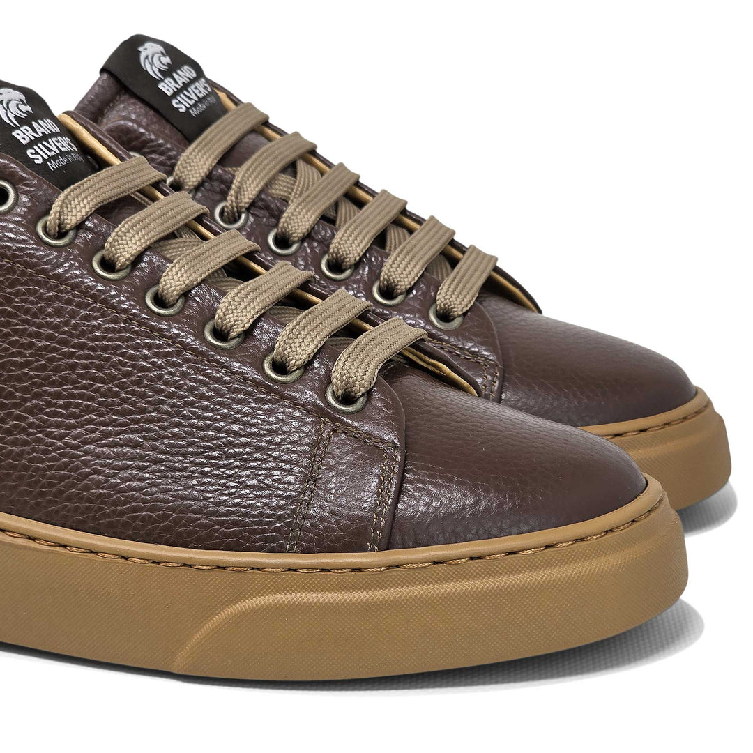 Torino ambra — Sneaker in pelle