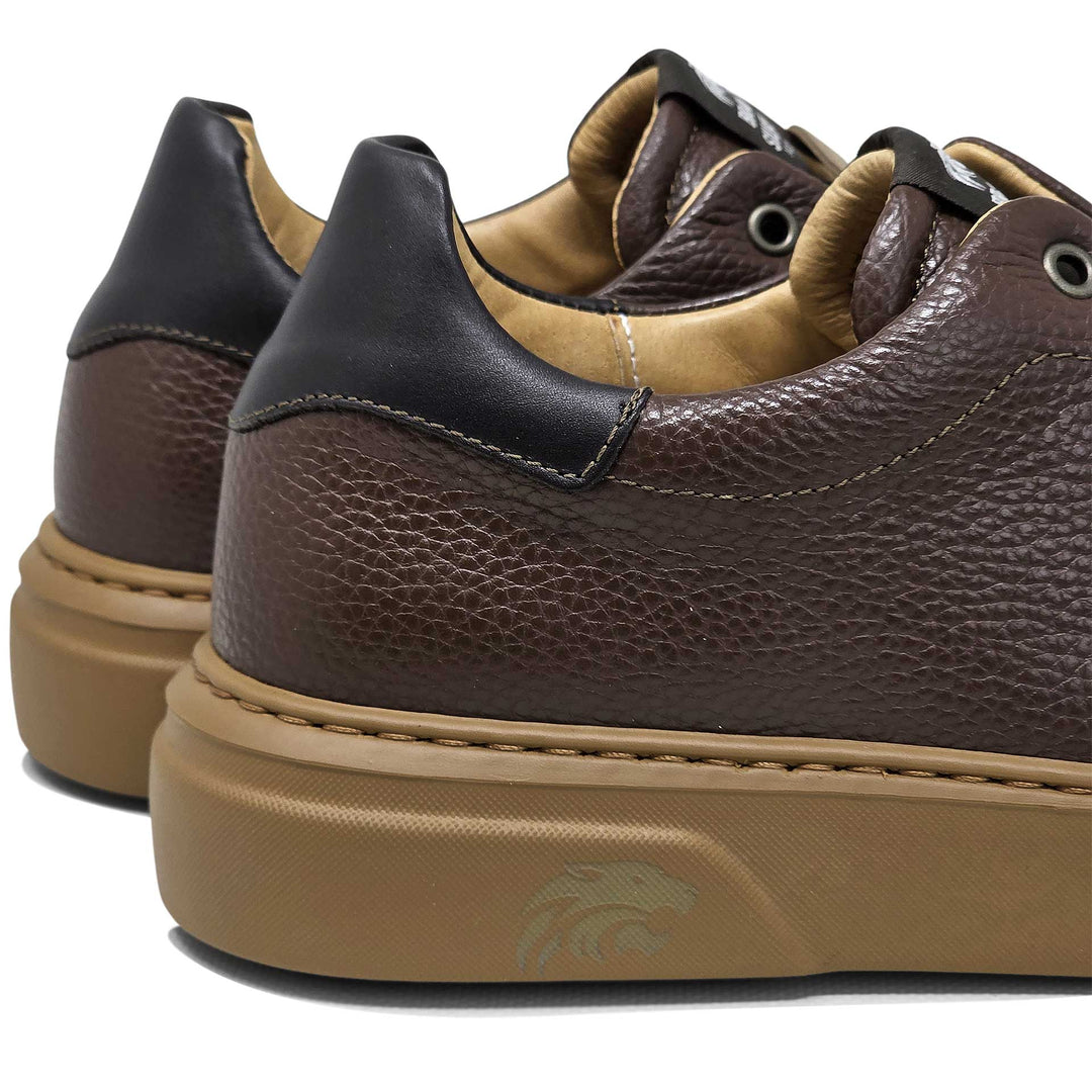 Torino ambra — Sneaker in pelle