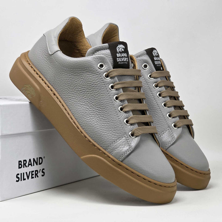Torino ambra — Sneaker in pelle