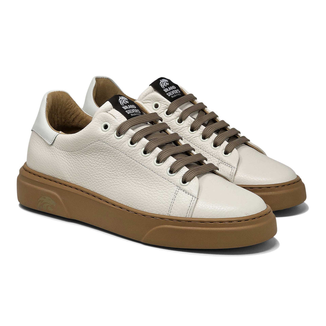 Torino ambra — Sneaker in pelle
