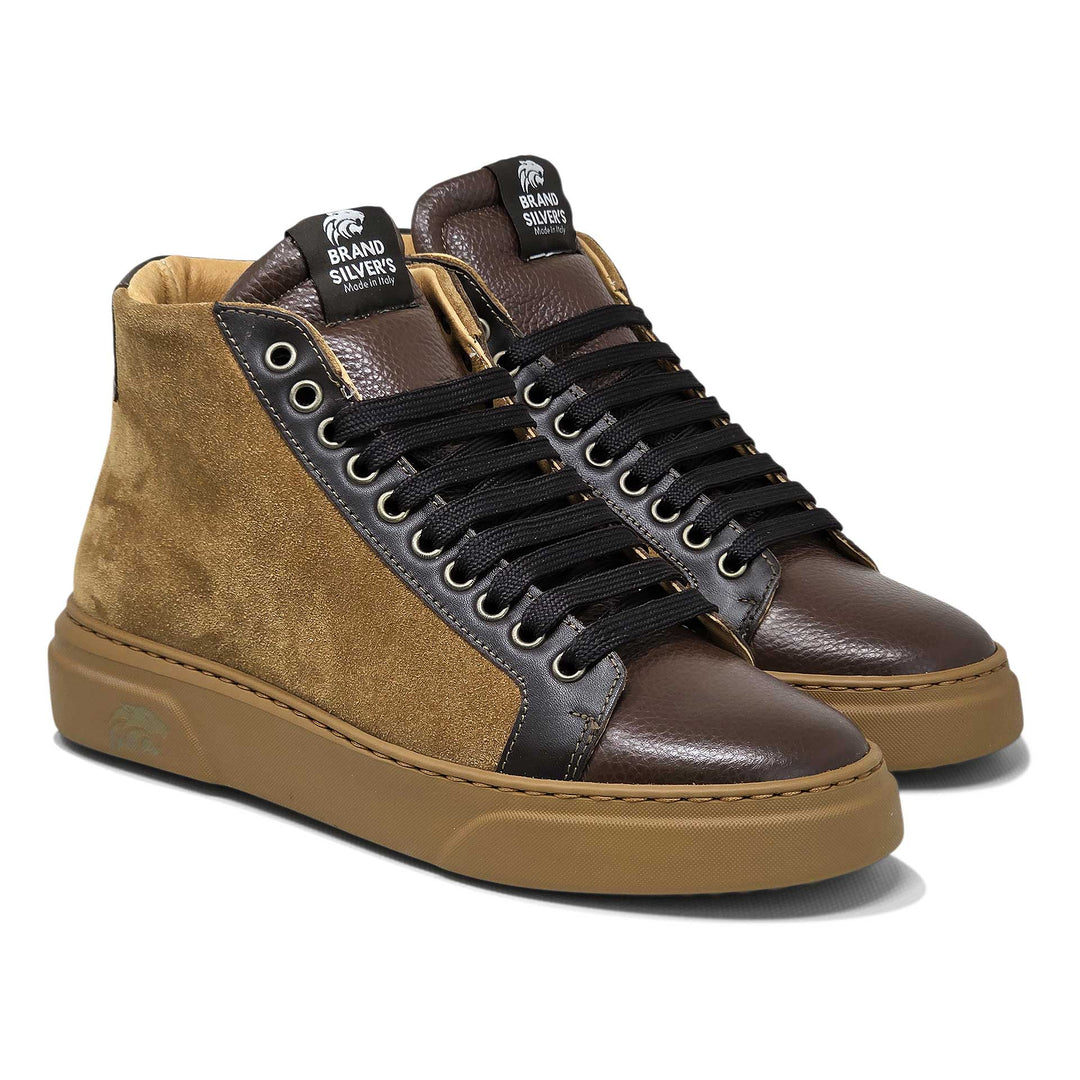 Trento Suede — Sneaker in pelle e camoscio
