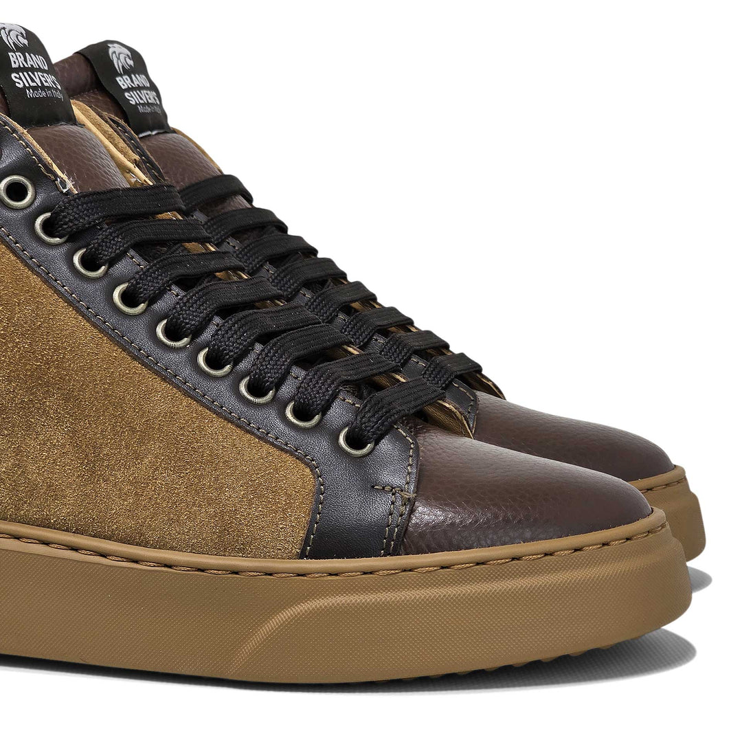 Trento Suede — Sneaker in pelle e camoscio