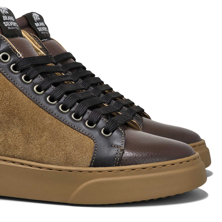 Trento Suede — Sneaker in pelle e camoscio