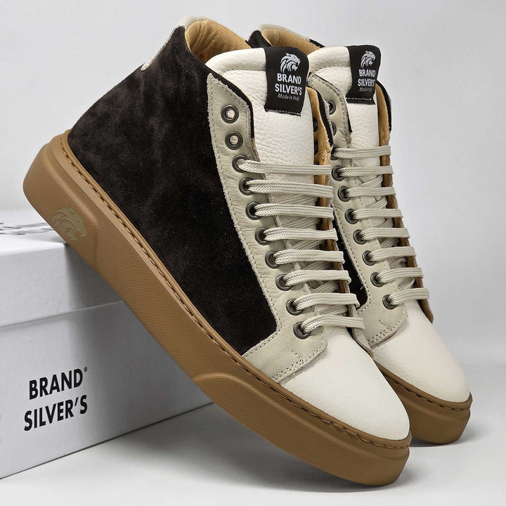 Trento Suede — Sneaker in pelle e camoscio