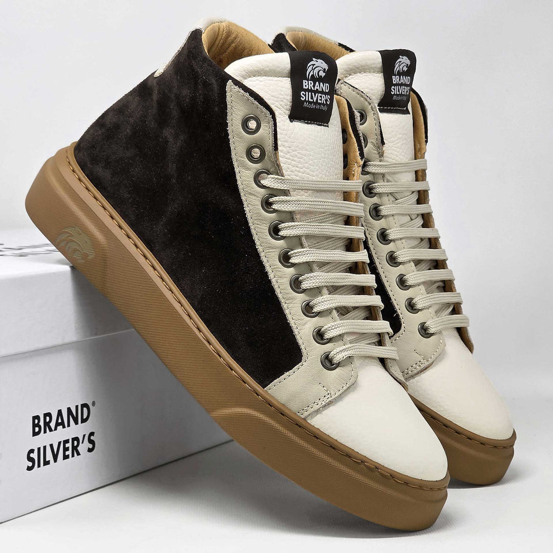 Trento Suede — Sneaker in pelle e camoscio