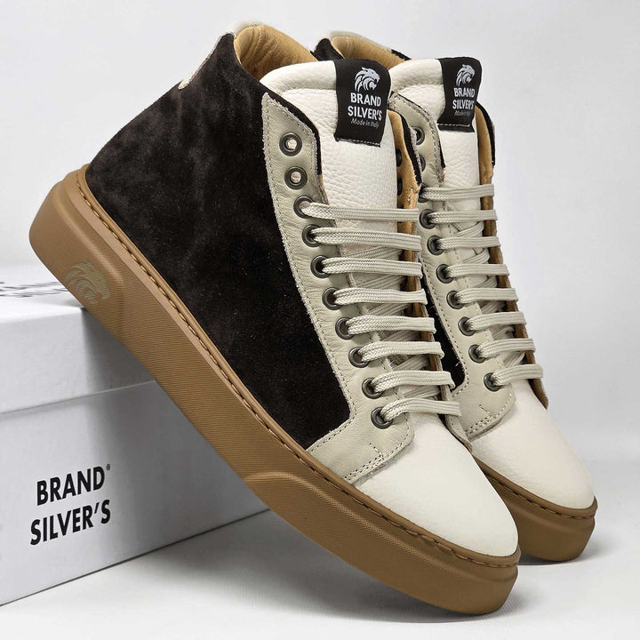 Trento Suede — Sneaker in pelle e camoscio