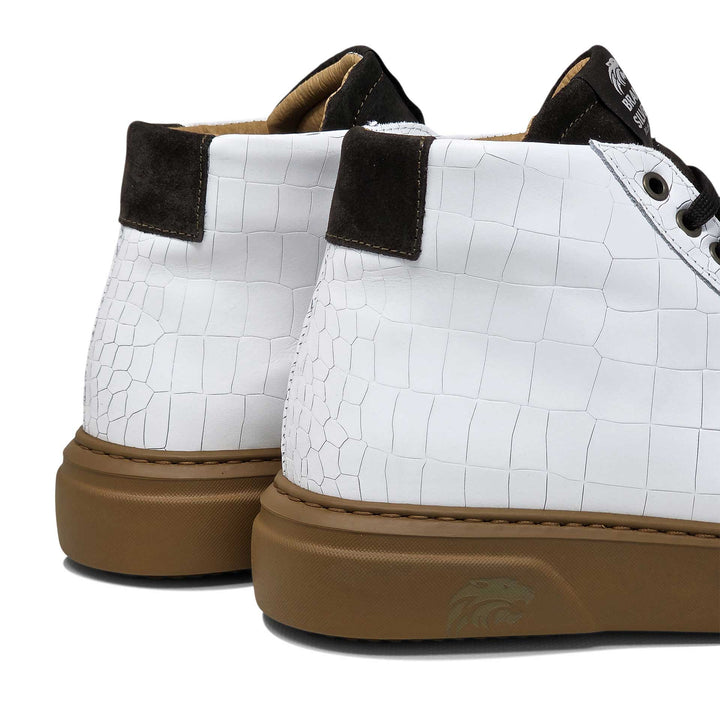 Trento Cocco — Sneaker in pelle e camoscio