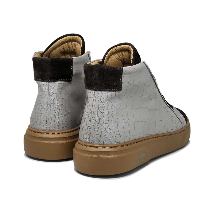 Trento Cocco — Leather and suede sneakers