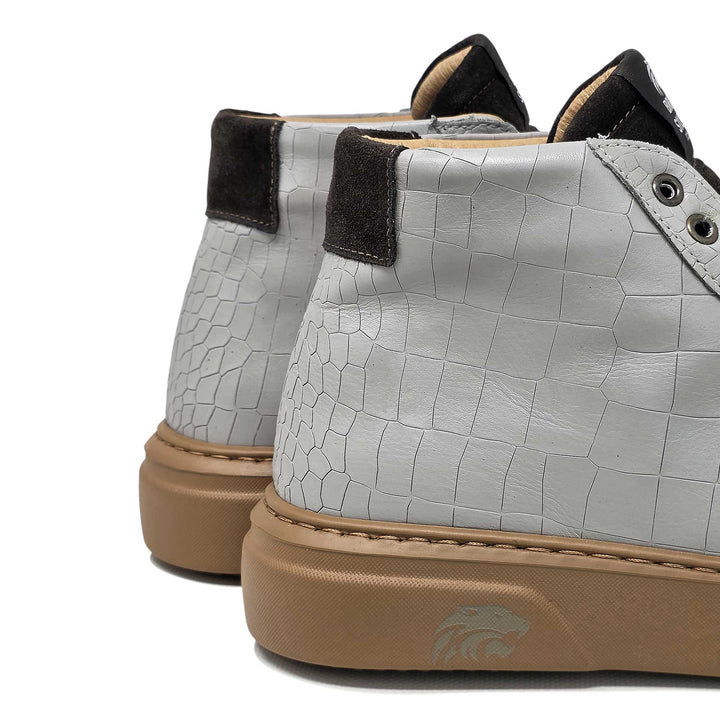 Trento Cocco — Leather and suede sneakers