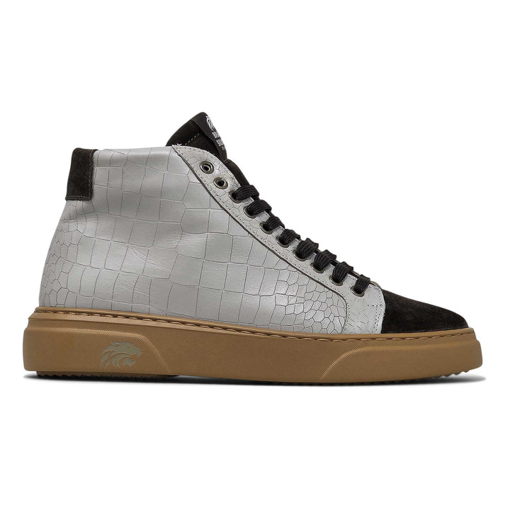 Trento Cocco — Leather and suede sneakers
