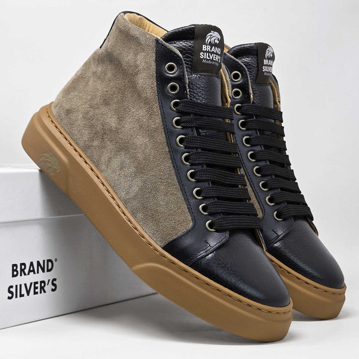 Trento Suede — Sneaker in pelle e camoscio