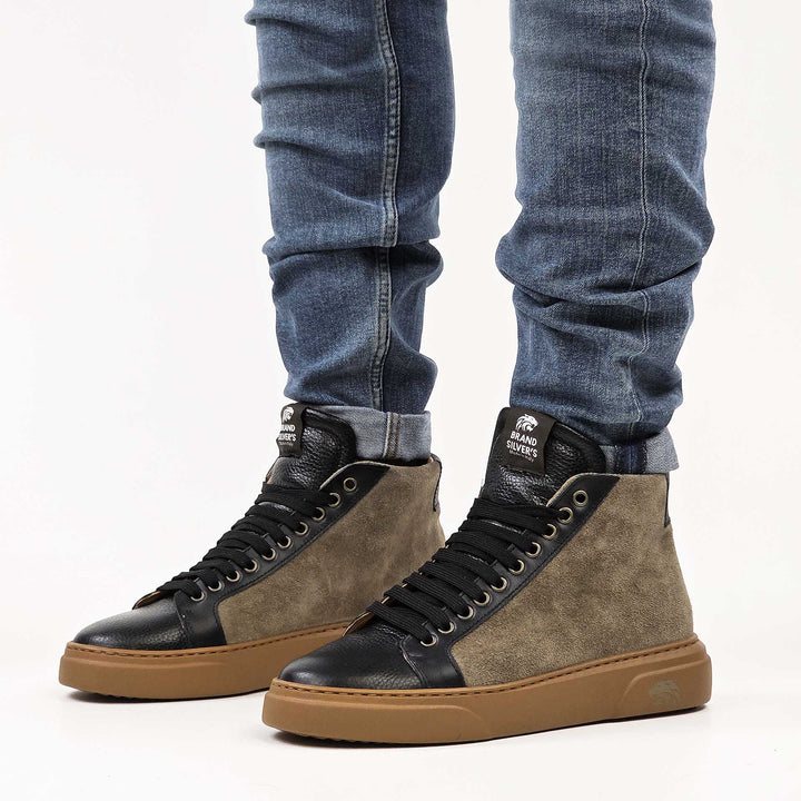 Trento Suede — Sneaker in pelle e camoscio