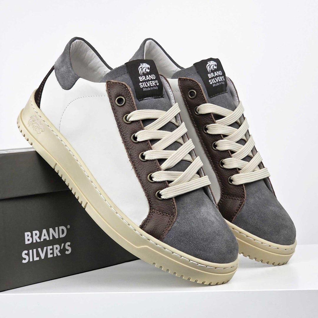 PAUL IN PELLE LATTE MORO GRIGIO
